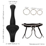 The Royal Vibrating Set Crotchless Strap On - Ultimate Pleasure