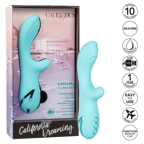 Vibrador Recargable por USB Catalina Climaxer para Placer Exquisito