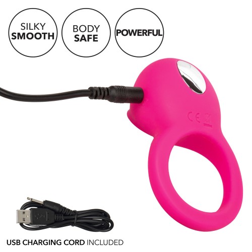 Rechargeable Cock Ring with Teasing Tongue