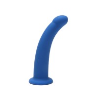 6-Inch Curved Silicone Dildo - Targeted Pleasure