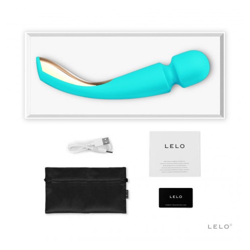 Lelo Smart Wand 2 Grande Aqua - Placer Inigualable