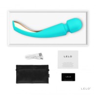 Lelo Smart Wand 2 Grande Aqua - Placer Inigualable