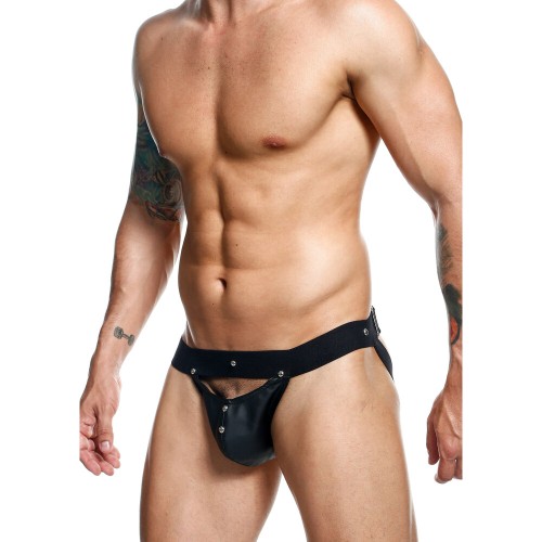 Male Basics Dungeon Peekaboo Jock for Bold Men