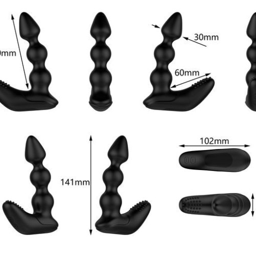 Masajeador Prostático Flexible Nexus Bendz Control Remoto