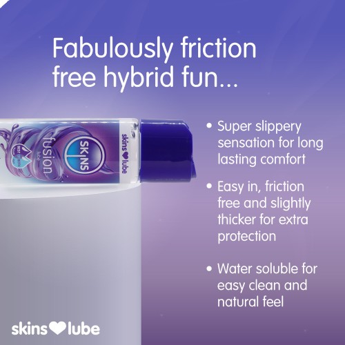 Lubricante Híbrido Skins Fusion para Comodidad Absoluta