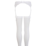 NOXQSE White Suspender Set