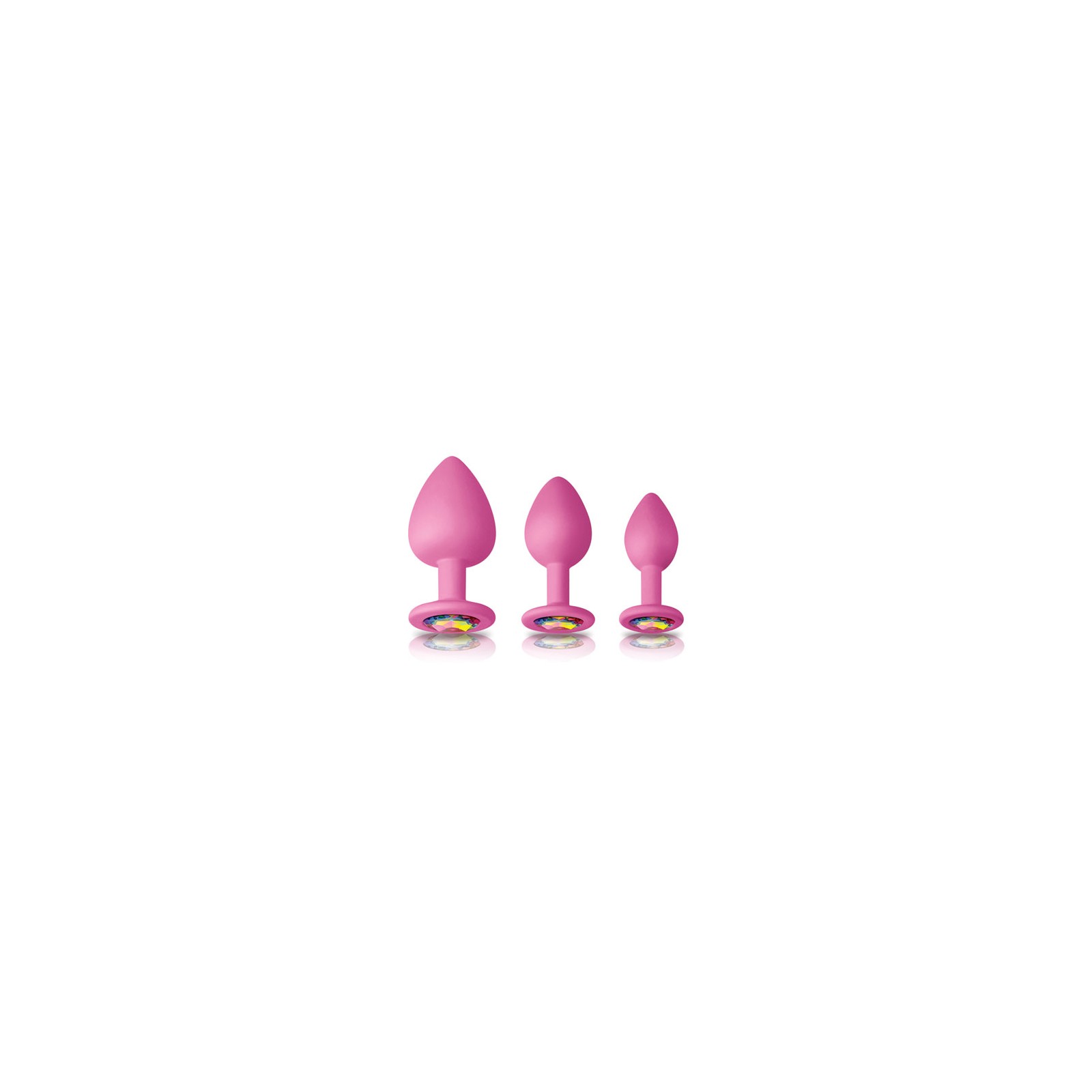 Glams Pink Spades Anal Trainer Kit