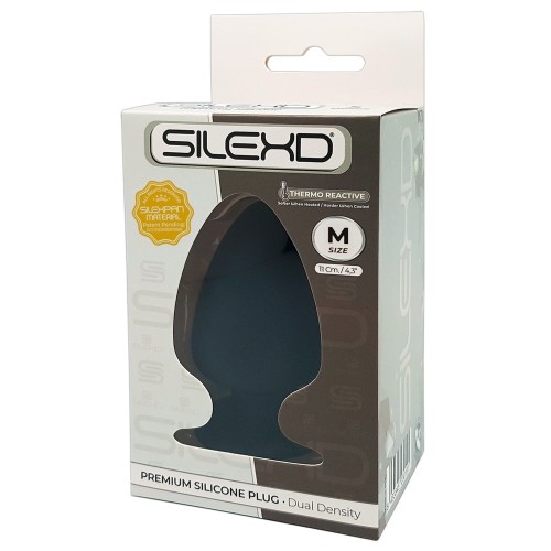 Plug Anal Mediano de Silicona Premium Silexd