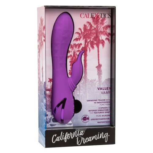 Rechargeable Valley Vamp Clit Vibrator - Intense Pleasure