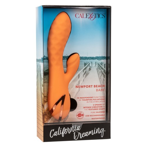 Newport Beach Babe Rechargeable Vibrator for Oceanic Pleasure