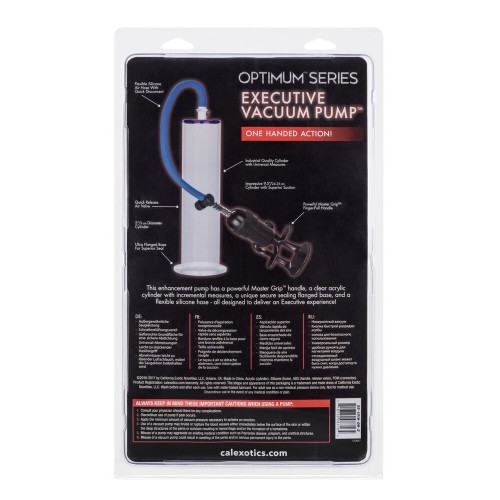 Advanced Executive Clear Vacuum Pump for Enhanced Pleasure