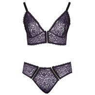 Cottelli Curves Lace Bralette and Briefs XXXL