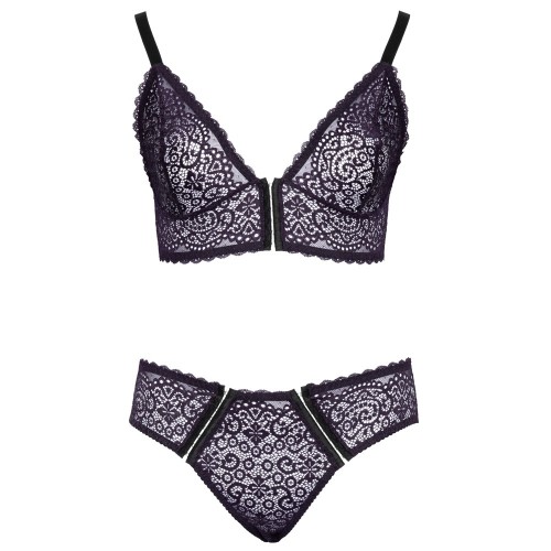 Cottelli Curves Lace Bralette And Briefs | Elegance and Comfort