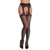 Cottelli Suspender Stockings Small