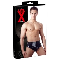 LateX Briefs with Inflatable Plug for Enhanced Fun