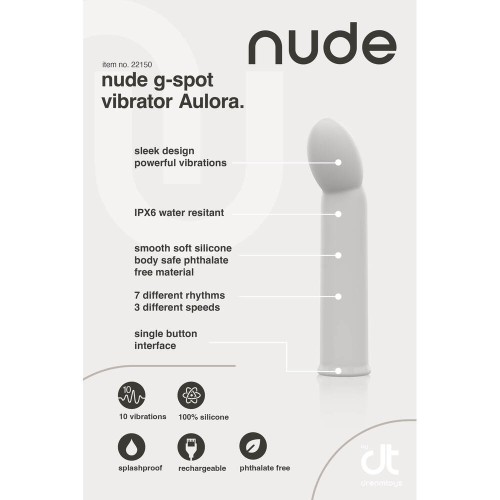 Mini Vibrador G-Spot Nude Aulora - 10 Vibraciones