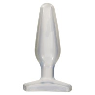 Butt Plug Mediano Crystal Jellies Claro - Placer Suave