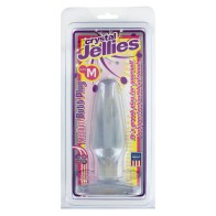 Butt Plug Mediano Crystal Jellies Claro - Placer Suave