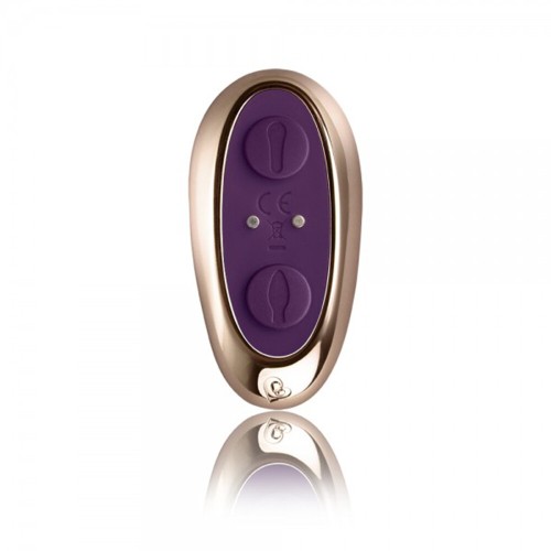 Rocks Off Cocktail Remote Control Couple's Vibe Purple - Couples Toy