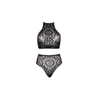 Leg Avenue Lace Top and High Waist String for Seductive Nights