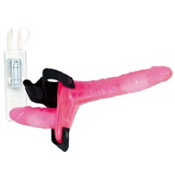 Strap On Dildo Vibrador Doble Joyride para Parejas Aventureras