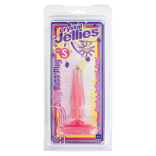 Plug Anal Pequeño Rosa Crystal Jellies