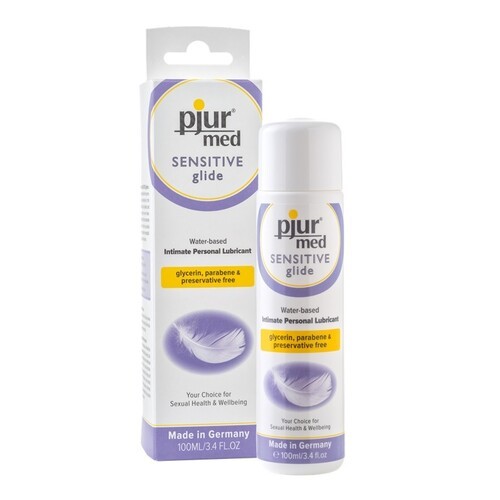 Lubricante Pjur Med Sensitive Glide para Máxima Comodidad