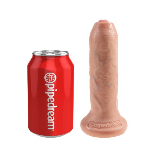 Dildo de 6 Pulgadas Sin Circuncisión King Cock