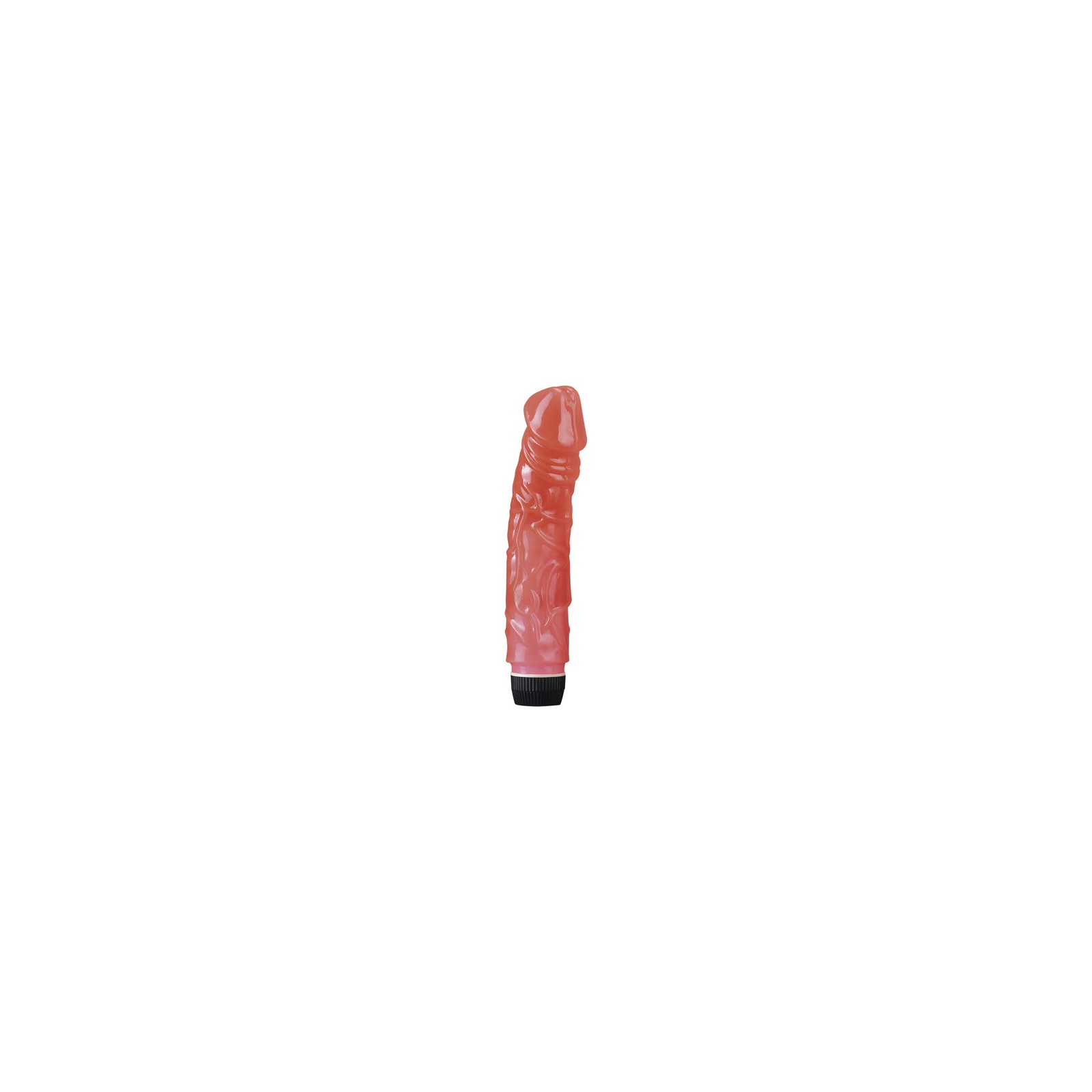 Vibrador de Gelito Rosa con Brillo para Placer Sensacional