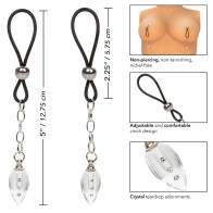 Nipple Play Non-Piercing Nipple Jewelry Crystal Teardrop