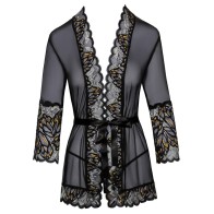 Kissable Lace Kimono for Elegant Nights