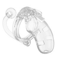 Man Cage 10 Male Chastity Cage with Anal Plug