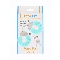 ToyJoy Furry Fun Wrist Cuffs for Playful Bondage