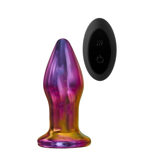 Glamour Glass Remote Control Butt Plug for Elevated Pleasure