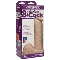 Accesorio Vac-U-Lock Pene Realista de 8 Pulgadas