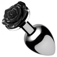 Plug Anal Grande XR Booty Sparks Rosa Negra para un Juego Elegante