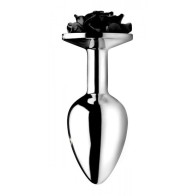 Plug Anal Grande XR Booty Sparks Rosa Negra para un Juego Elegante