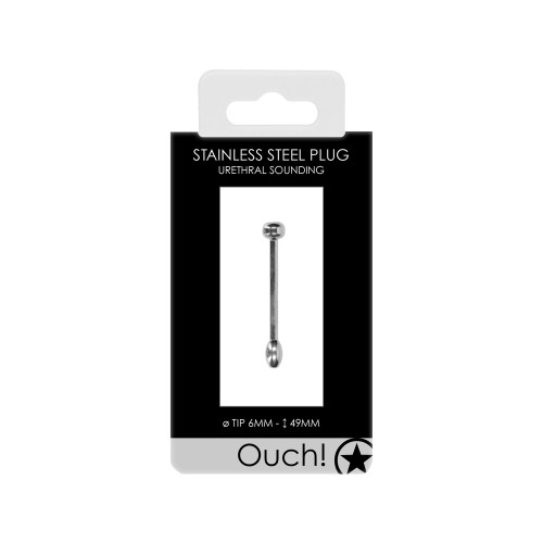 Ouch Stainless Steel Urethral Plug