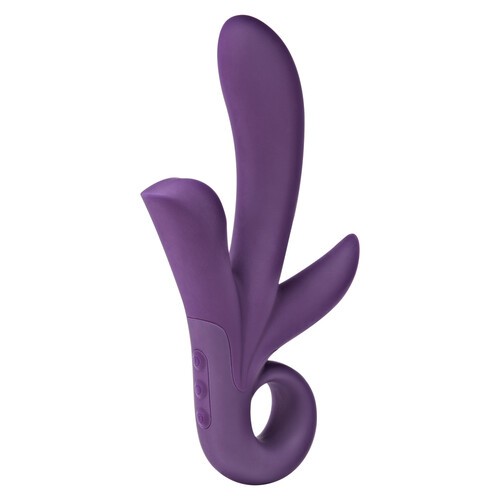 ToyJoy Trinity Triple Pleasure Vibrator for Ultimate Satisfaction