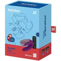 Satisfyer Partner Doble Diversión Vibrador Controlado por App