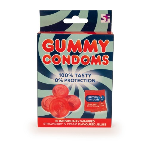 Condones Gummy para Diversión y Sabor