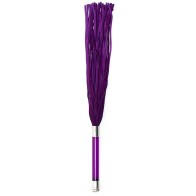 Purple Suede Flogger for BDSM Play