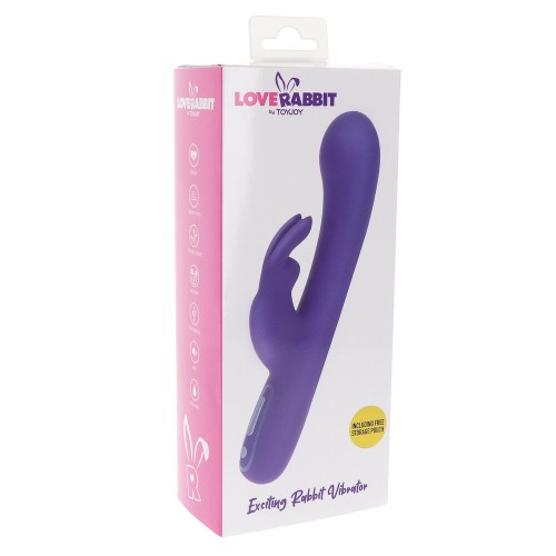 Vibrador Conejito Emocionante de ToyJoy para Placer Extremo