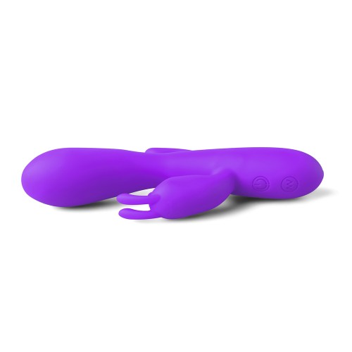 Vibrador de Silicona Doble Conejito 12 Velocidades para Placer Intenso