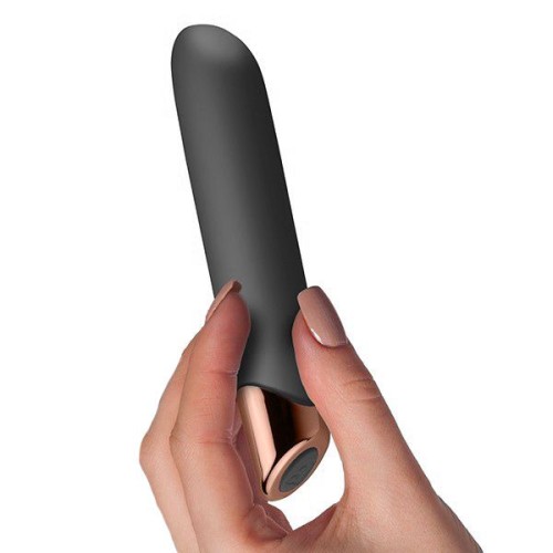 Vibrador Recargable Chaiamo Negro - Rocks Off - Elegante y Poderoso