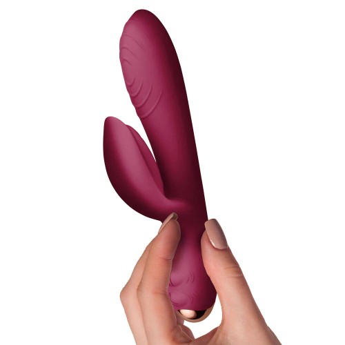 Rocks Off Everygirl Burgundy Rabbit Vibrator