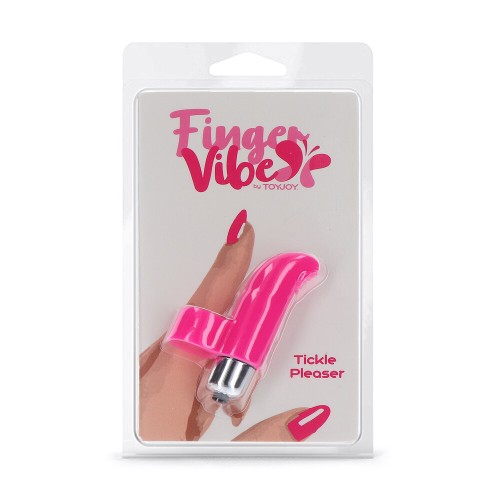 Vibrador de Dedo Tickle Pleaser para Estimulación Enfocada