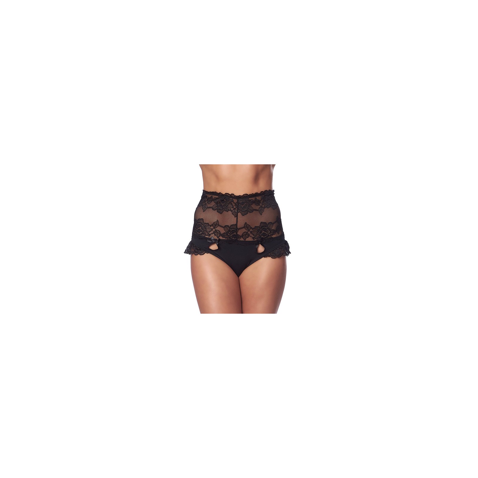 Shop Perfect Fit Black High Waist Panty for Elegant Appeal