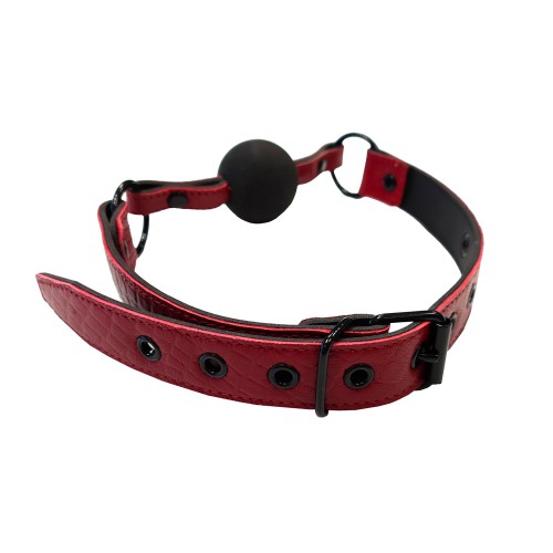 Rouge Croc Print Ball Gag