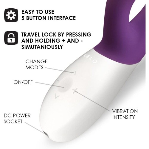 Vibrador de Lujo Recargable Lelo Ina Wave 2 para Placer Máximo